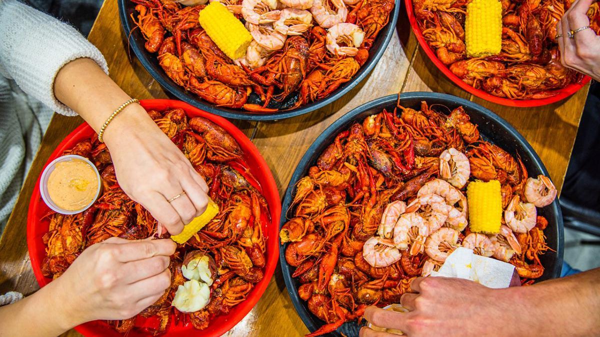 Los cangrejos de río son uno de los grandes símbolos gastronómicos del sur de Luisiana.