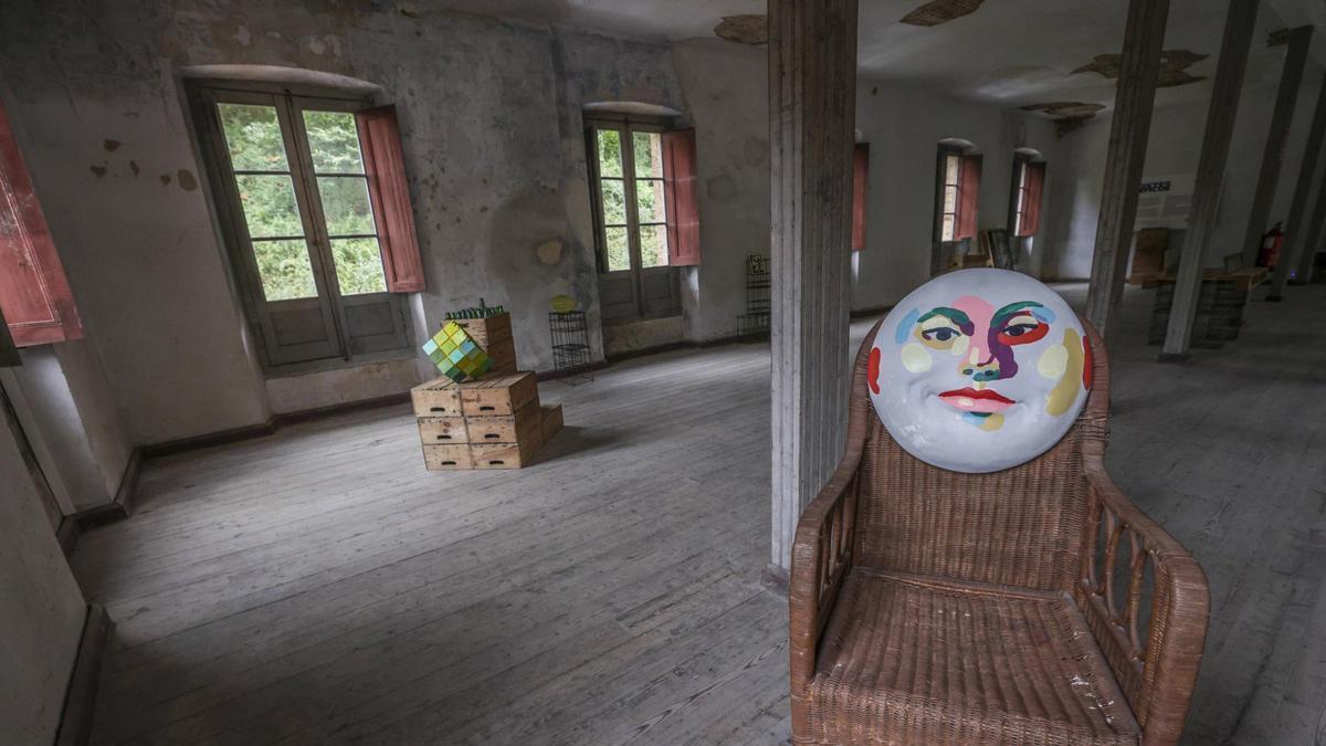 Imagen de una edición anterior de la muestra en el antiguo balneario de Borines