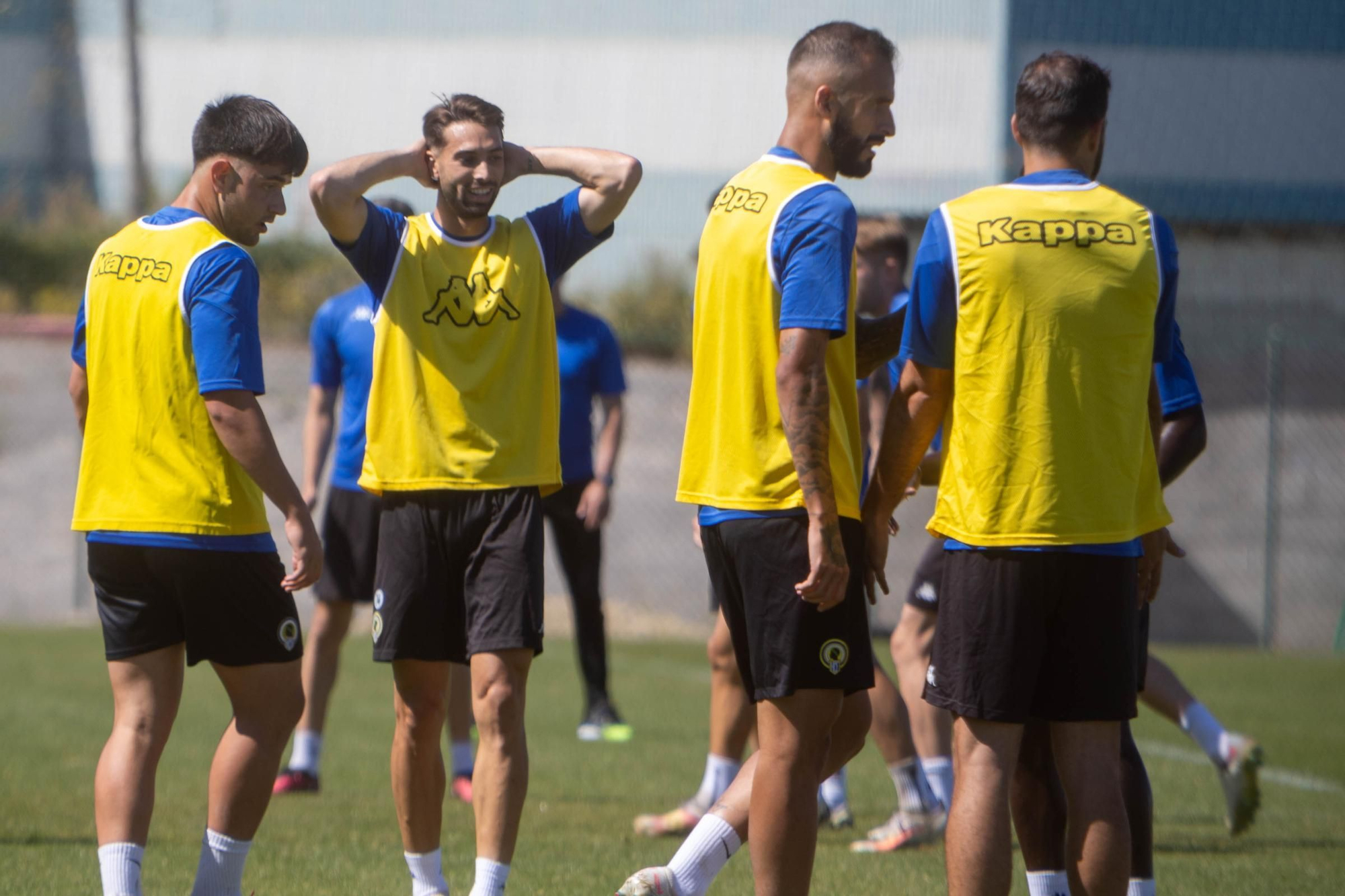 Último entrenamiento del Hércules antes de su decisivo partido por el ascenso