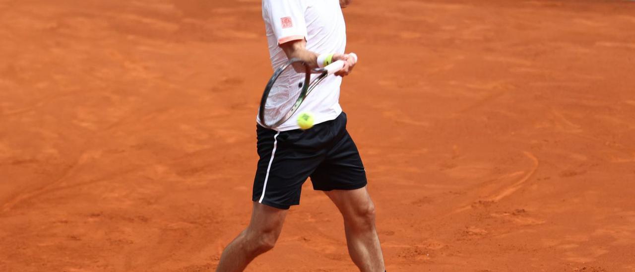 Pedro Martínez Portero, durante su participación en el Masters 1000 de Madrid. | ÓSCAR J. BARROSO/EUROPA PRESS