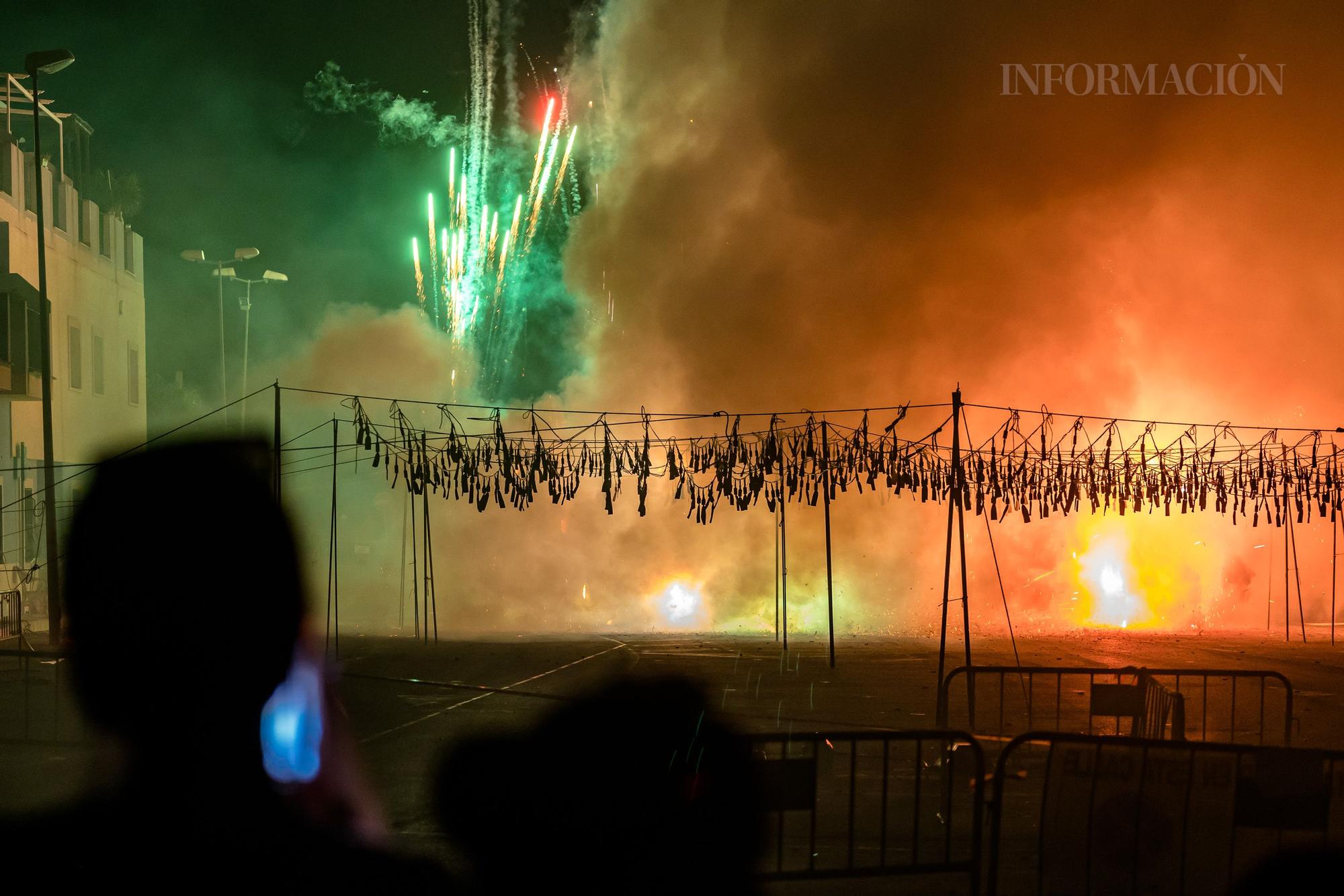 Así ha sido la Mascletà Noctura en las Fiestas de La Nucía