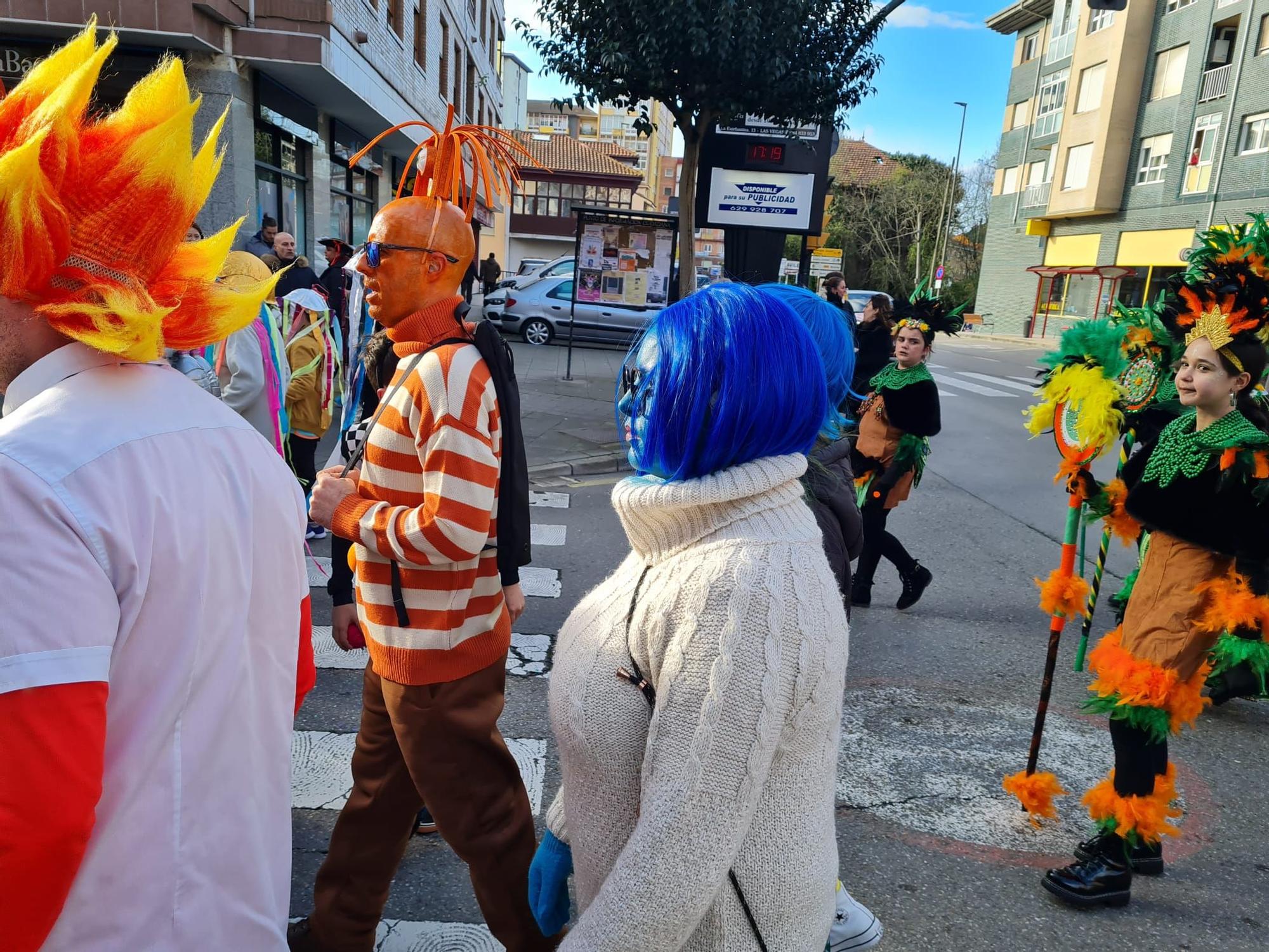 EN IMÁGENES: Así ha sido el multitudinario desfile de Antroxu de Corvera