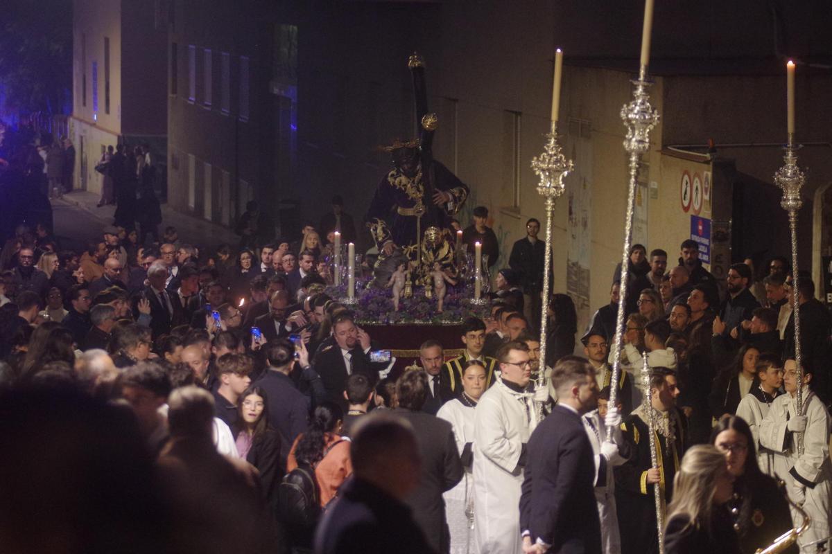 Vía Crucis oficial de Málaga presidido por el Señor de los Pasos en el Monte Calvario