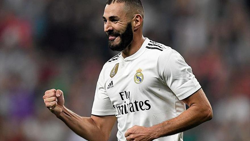 Benzema libera su cara goleadora y exquisitez técnica