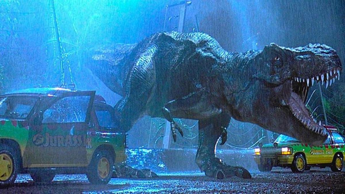 Fotograma de la película 'Jurasic Park'.
