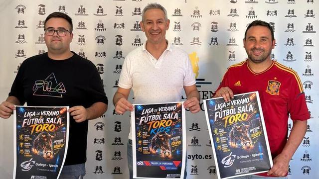 Imagen de la presentación de la Liga de Verano de Fútbol Sala de Toro. | CEDIDA