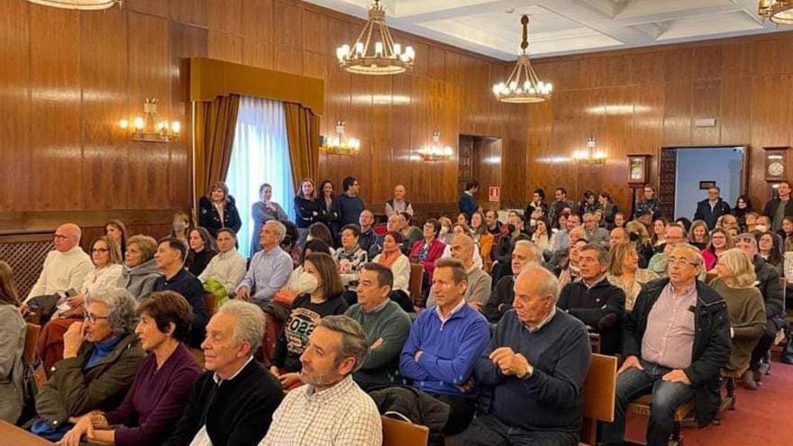 Acto de reconocimiento a funcionarios jubilados de la Diputación de Zamora. | Cedida (Archivo)