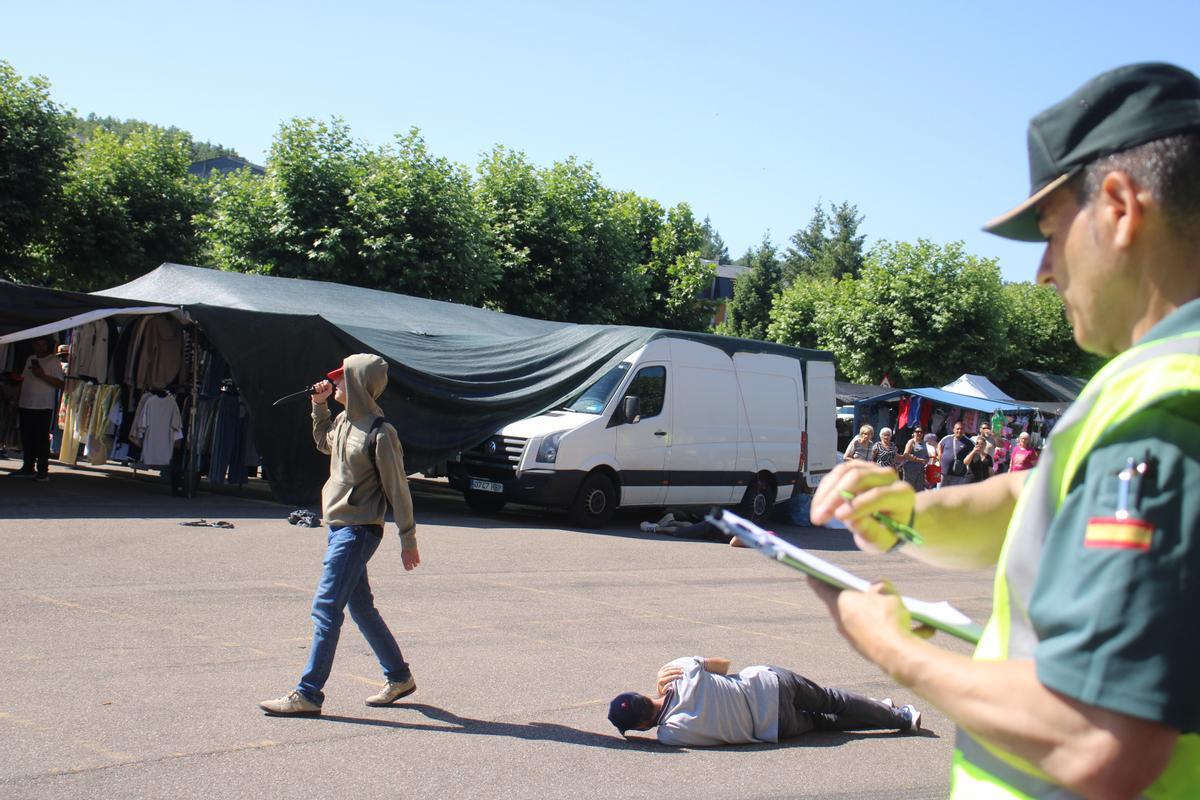 GALERÍA | Simulacro de atentado terrorista en El Puente de Sanabria
