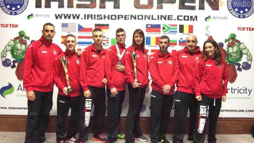 Representación del Shotokan en el Irish Open.