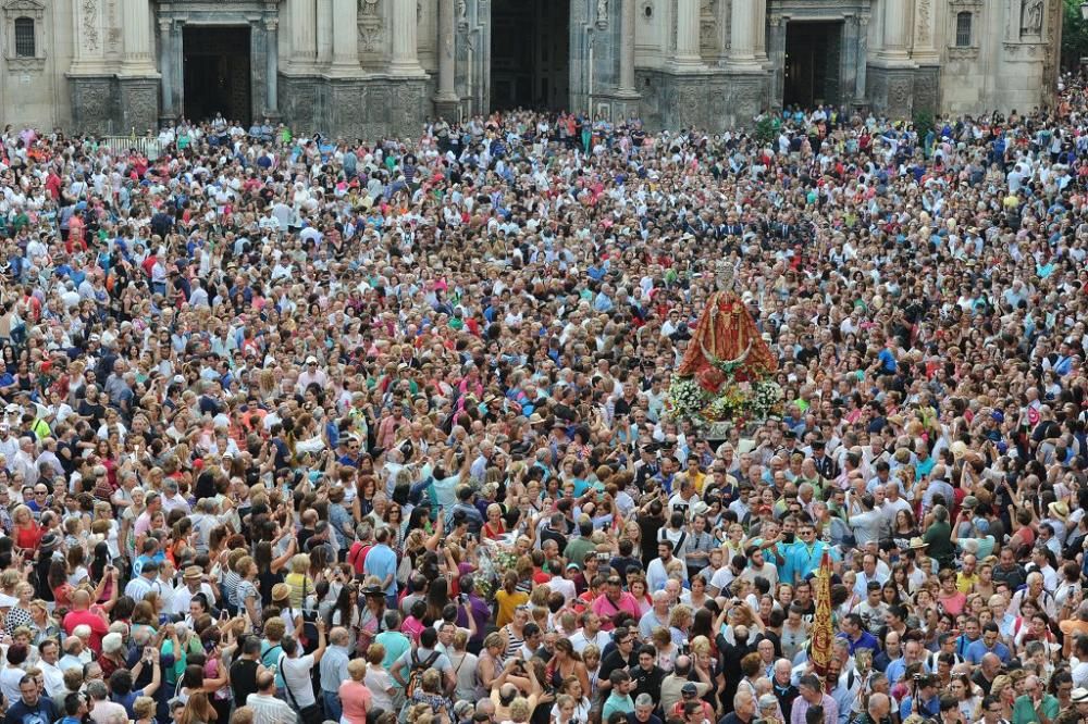 Romería de la Virgen de la Fuensanta: Salida de la