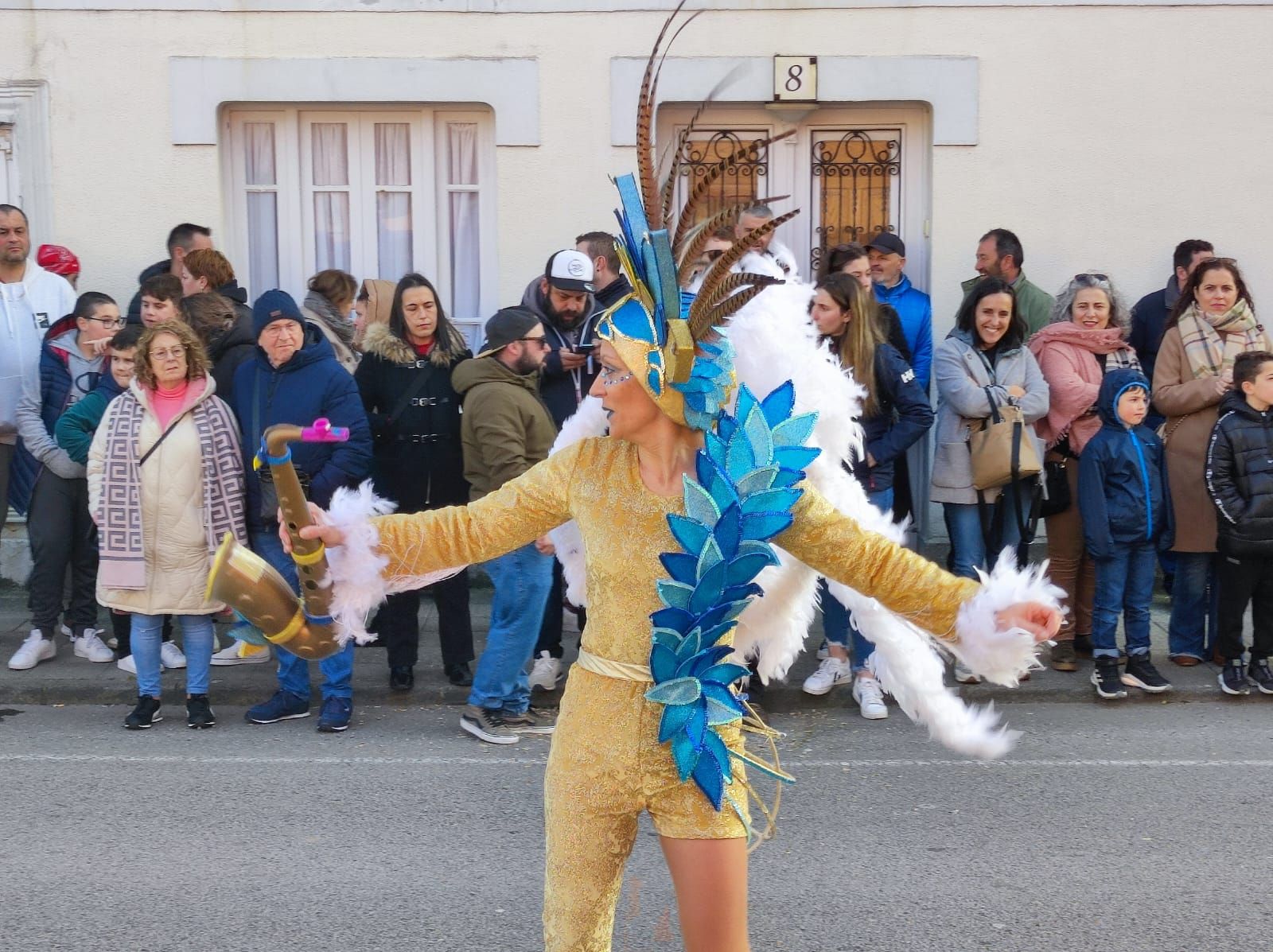 Un Carnaval muy vistoso y de alto nivel: Así fue este domingo el desfile en Tapia de Casariego