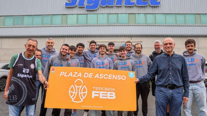 Recepción de los equipos del CLB en la sede de la empresa Sigaltec.