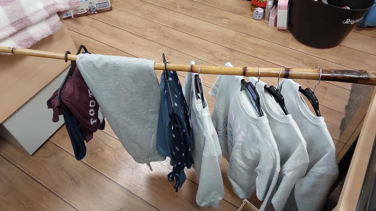 Parte de los artículos robados que se han recuperado.