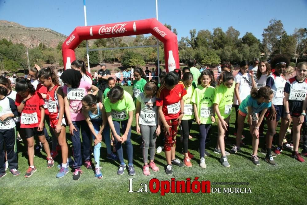 Final Cross Escolar de Lorca. Alevín femenino