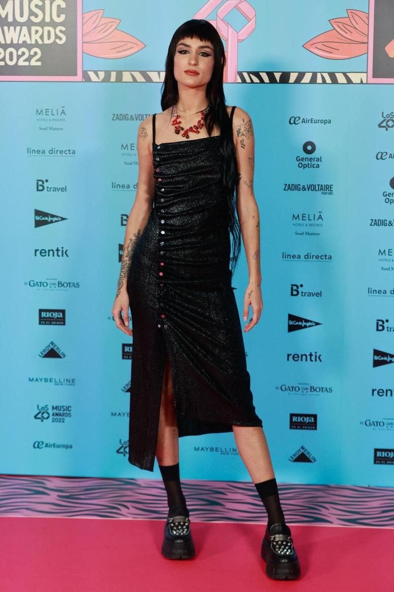 Natalia Lacunza en Los40 Music Awards 2022