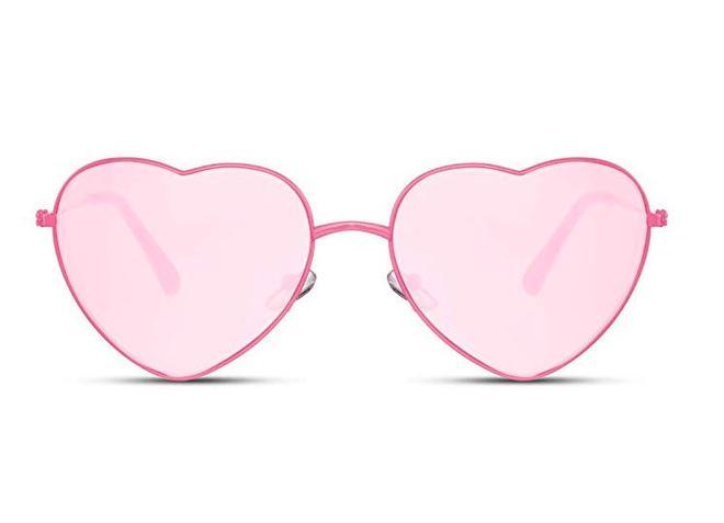 Gafas de sol en forma de corazón