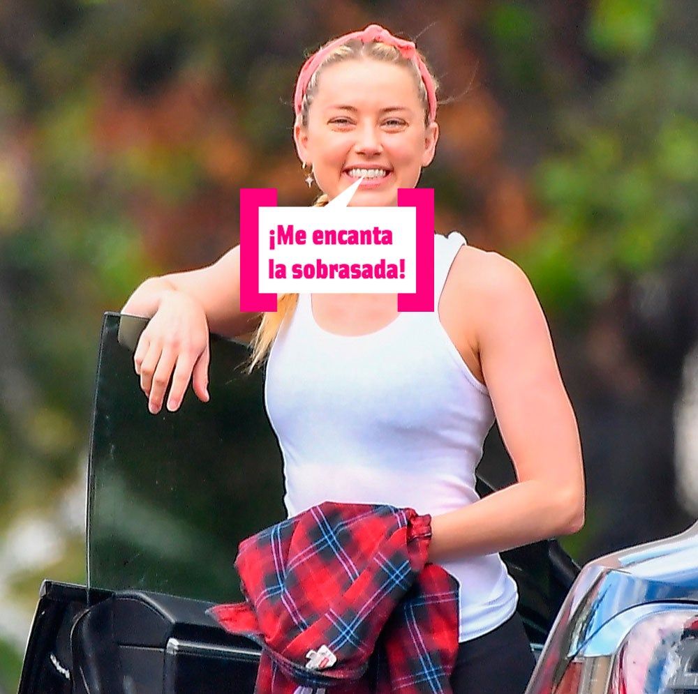 Amber Heard en el campo