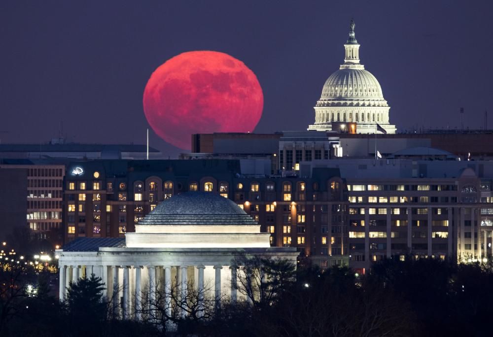 Las imágenes de la superluna