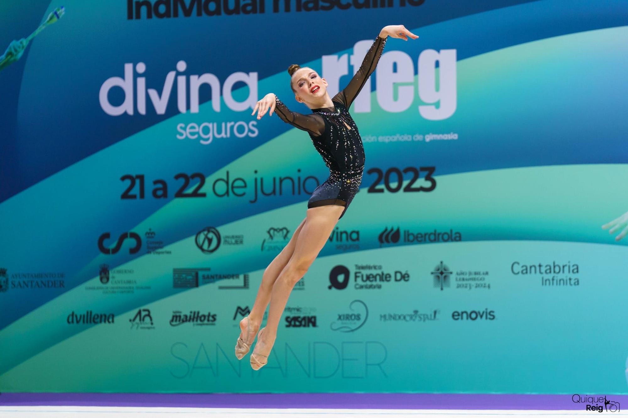 Katya Trukhacheva, la gimnasta calpina convocada cada vez más cerca de su sueño: llegar a la Selección Nacional