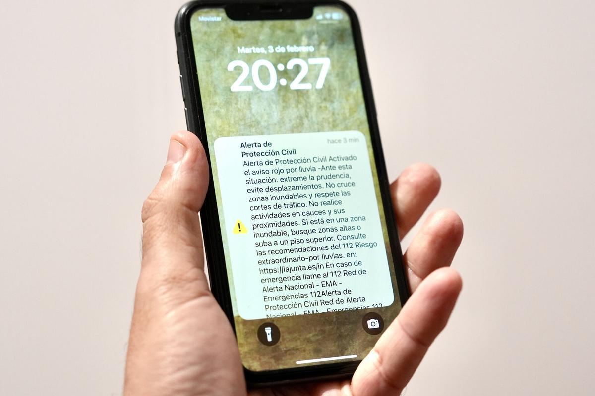Los mensajes Es Alert se han enviado a los móviles
