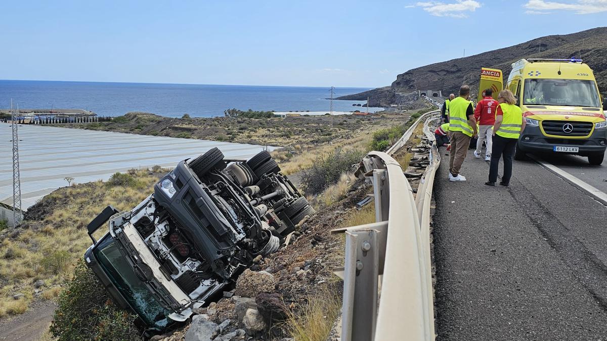 Accidente grave en la autopista