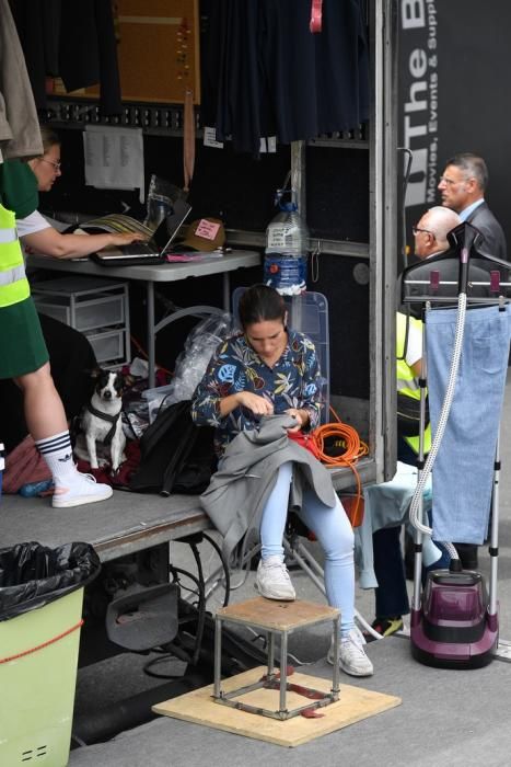 20-05-19  GENTE Y CULTURA. SEDE DE SPAR. ZONA INDUSTRIAL DE EL GORO. TELDE.  Rodaje de la serie finlandesa   | 22/05/2019 | Fotógrafo: Juan Carlos Castro