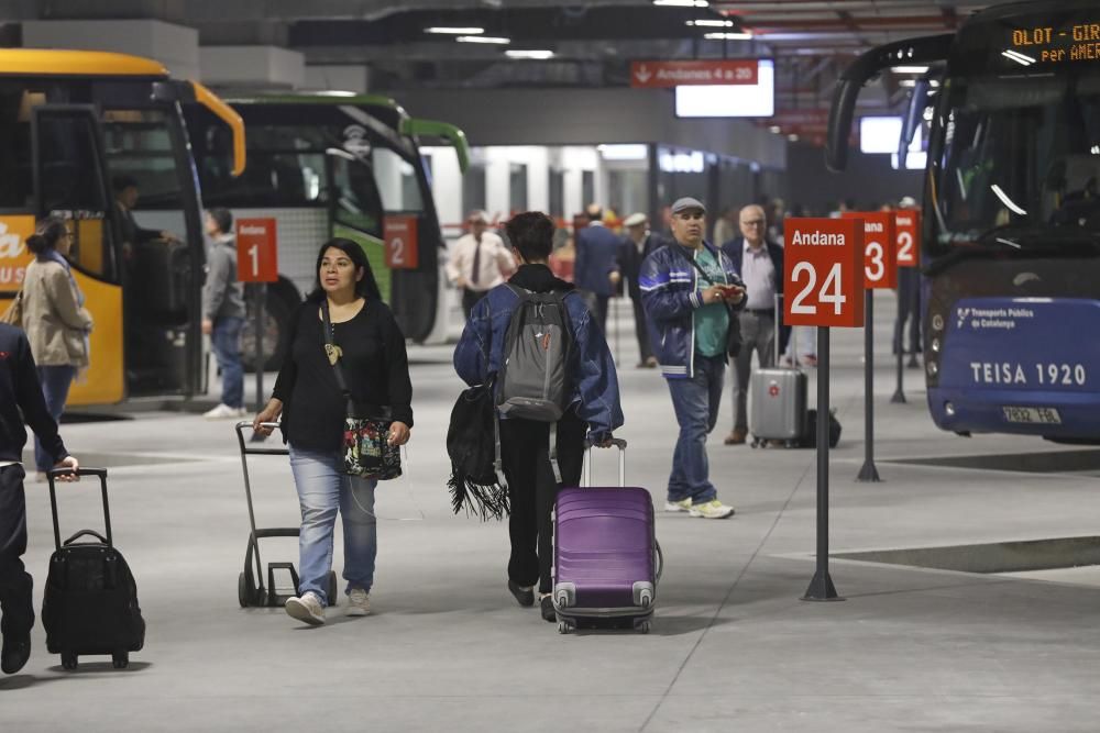 L'estació d'autobusos es posa en marxa