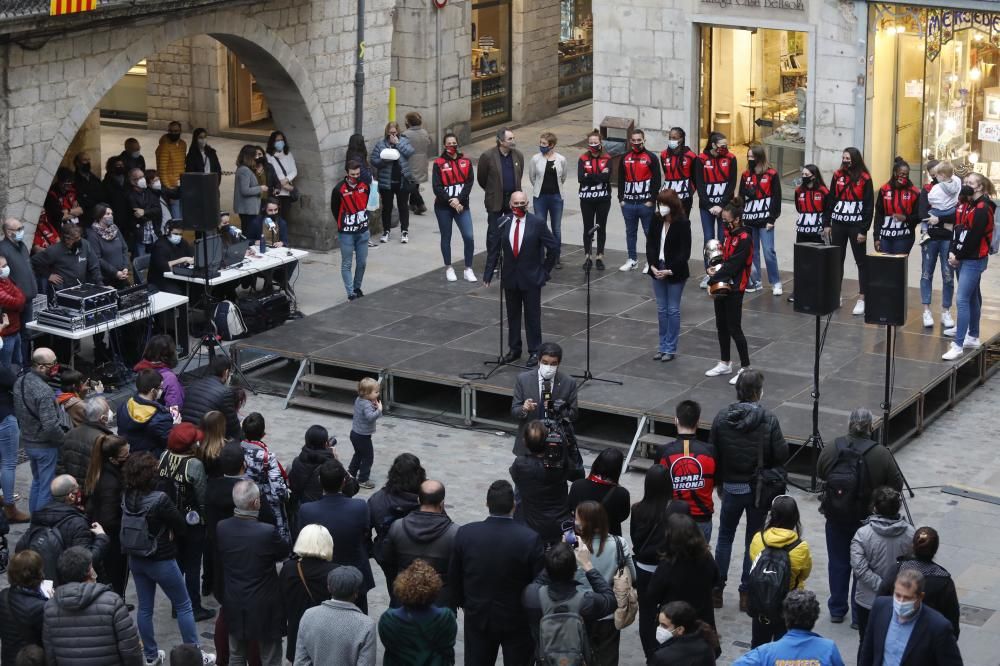 L'Uni comparteix l'alegria de la Copa amb l'afició