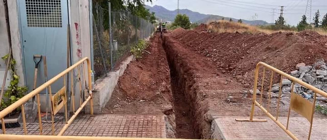 El consistorio ya ha avanzado en el soterramiento de una línea eléctrica.