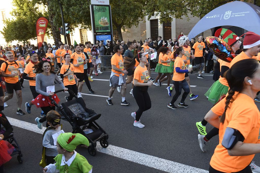La San Silvestre 2025 en Murcia, en fotografías