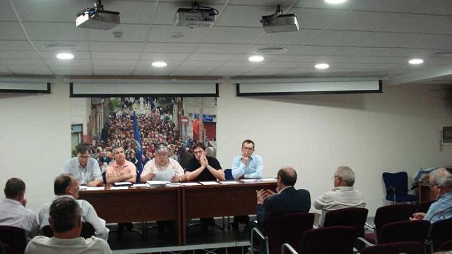 Un momento de la asamblea de la Federación de Cofradías de Semana Santa.