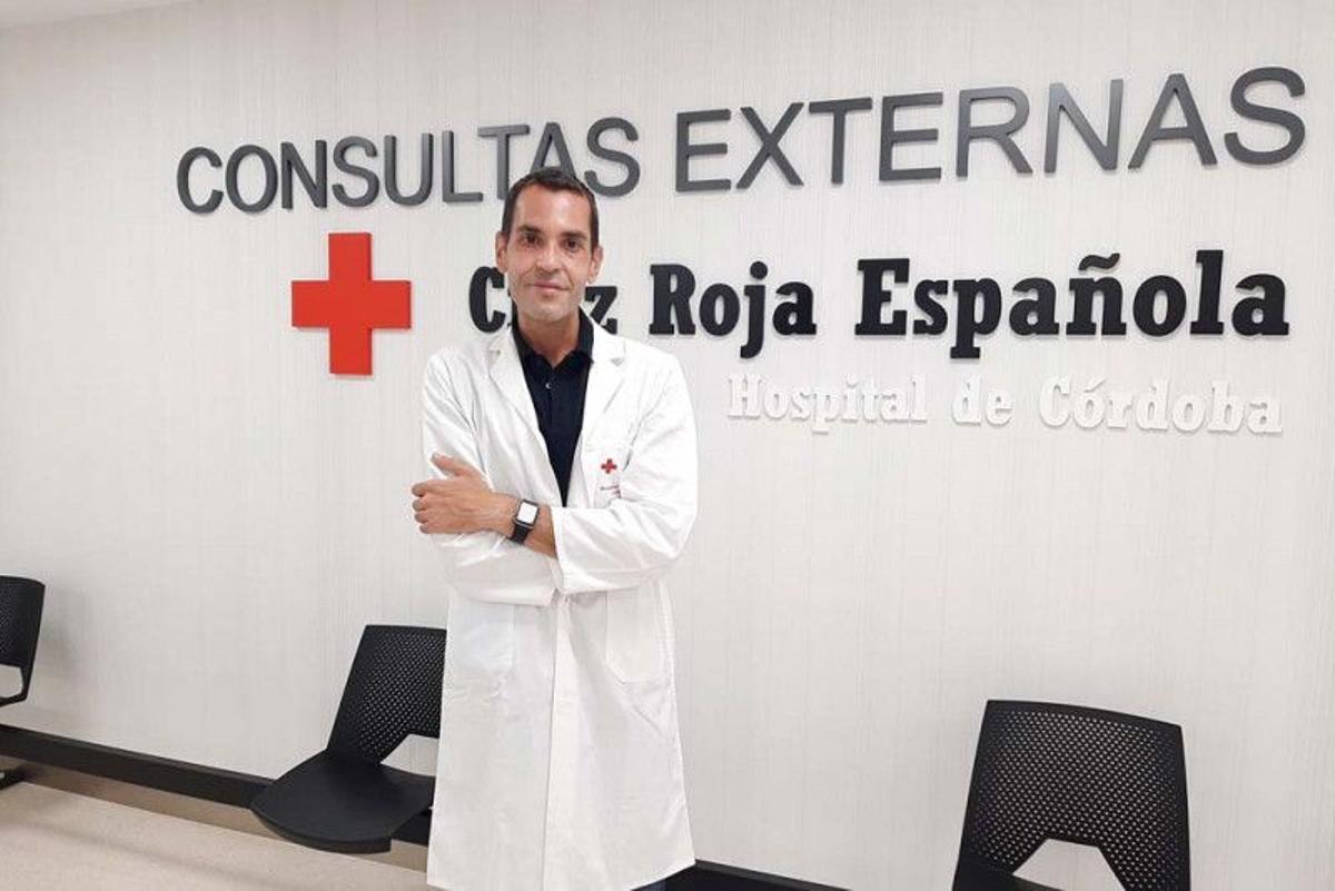 El especialista en Otorrinolaringología del hospital Cruz Roja de Córdoba José Francisco Padilla.