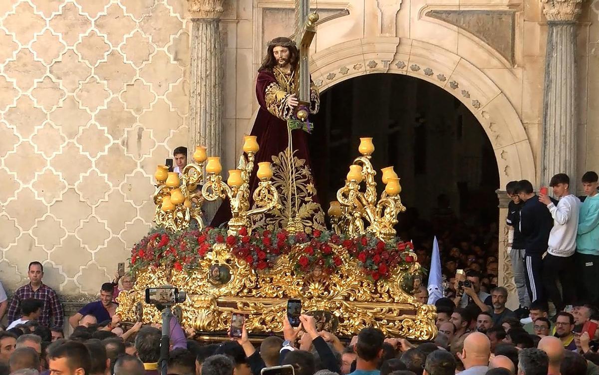 Procesión de Jesús Nazareno, en Priego de Córdoba.