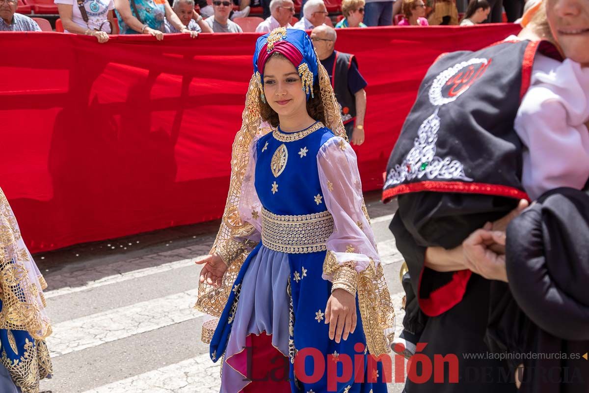 Desfile infantil del Bando Moro en las Fiestas de Caravaca