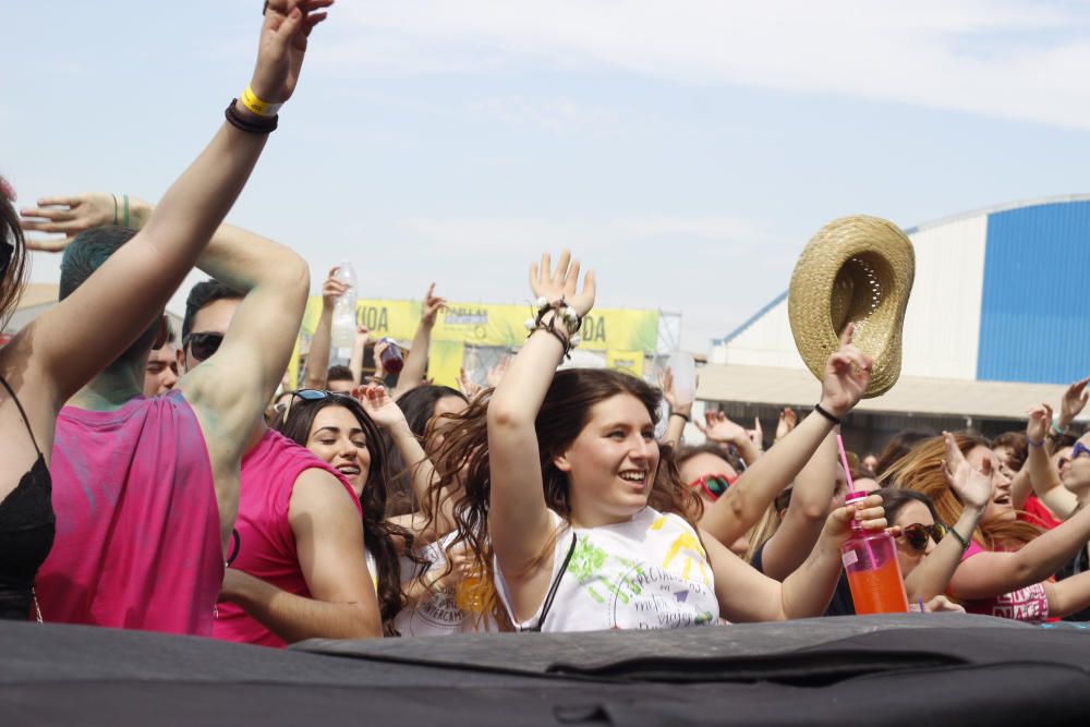 Llenazo en la macrofiesta universitaria en La Punta