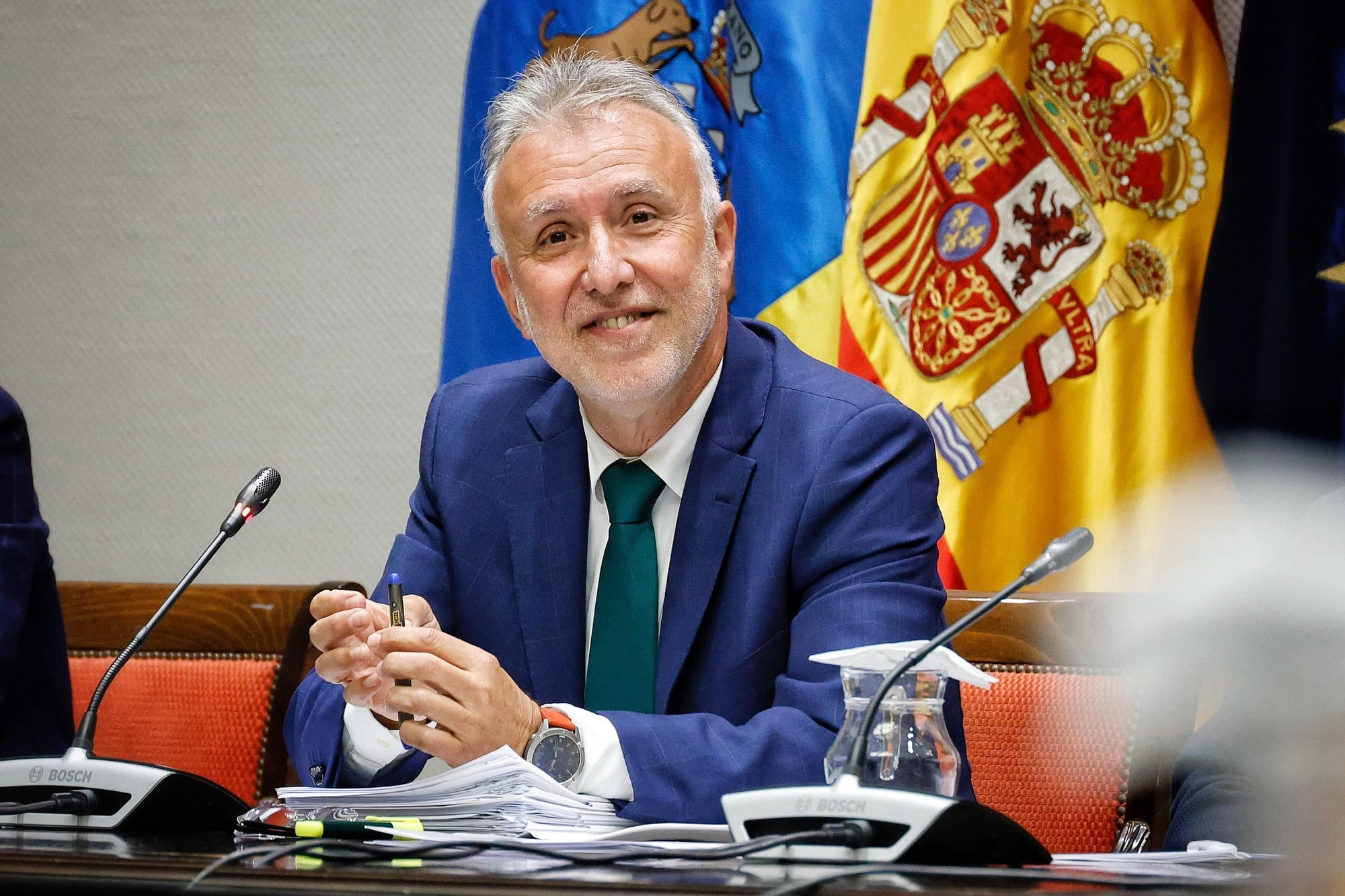 Comparecencia de Ángel Víctor Torres en el Parlamento de Canarias