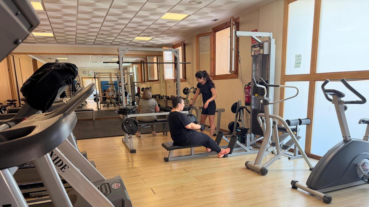 El nuevo Centro de Recuperación Activa de la Llosa se ubicará en la parte superior del gimnasio.