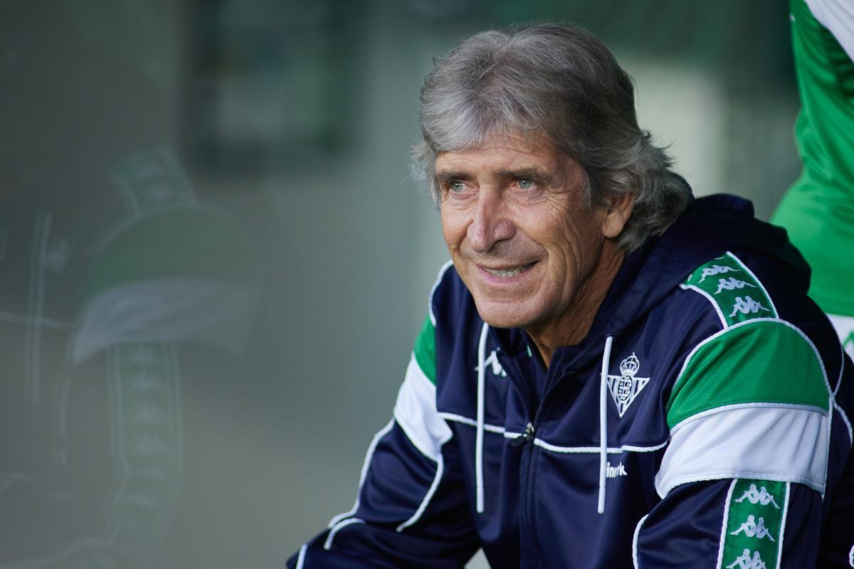 Manuel Pellegrini, entrenador del Real Betis.