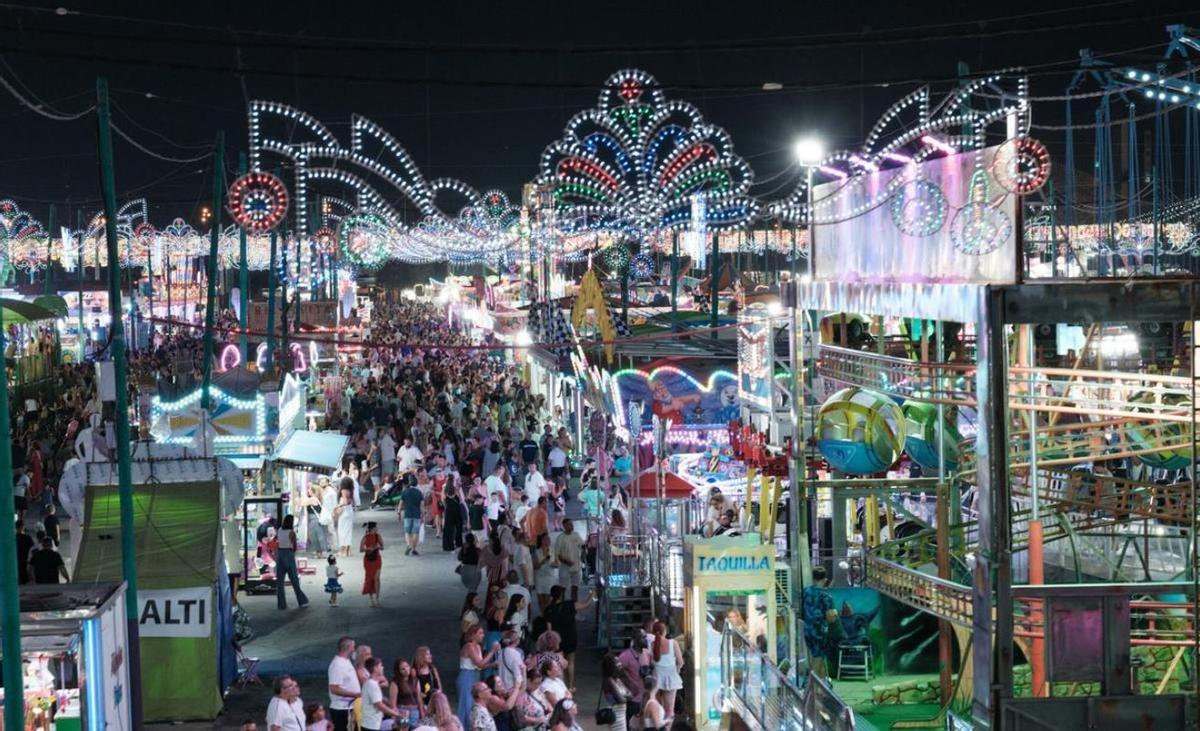 Imagen de archivo de la zona de atracciones.