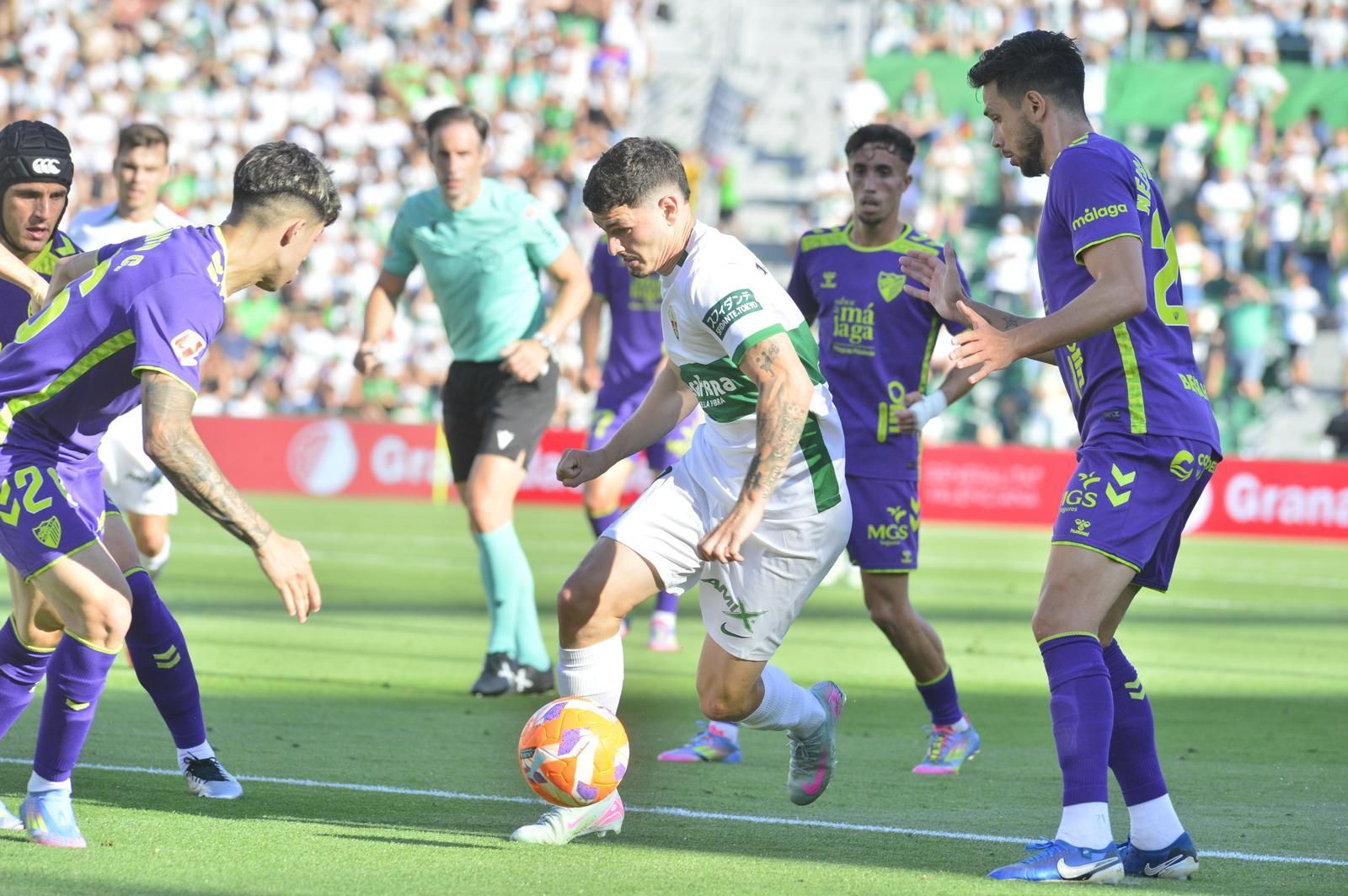 Elche CF - Málaga CF en imágenes