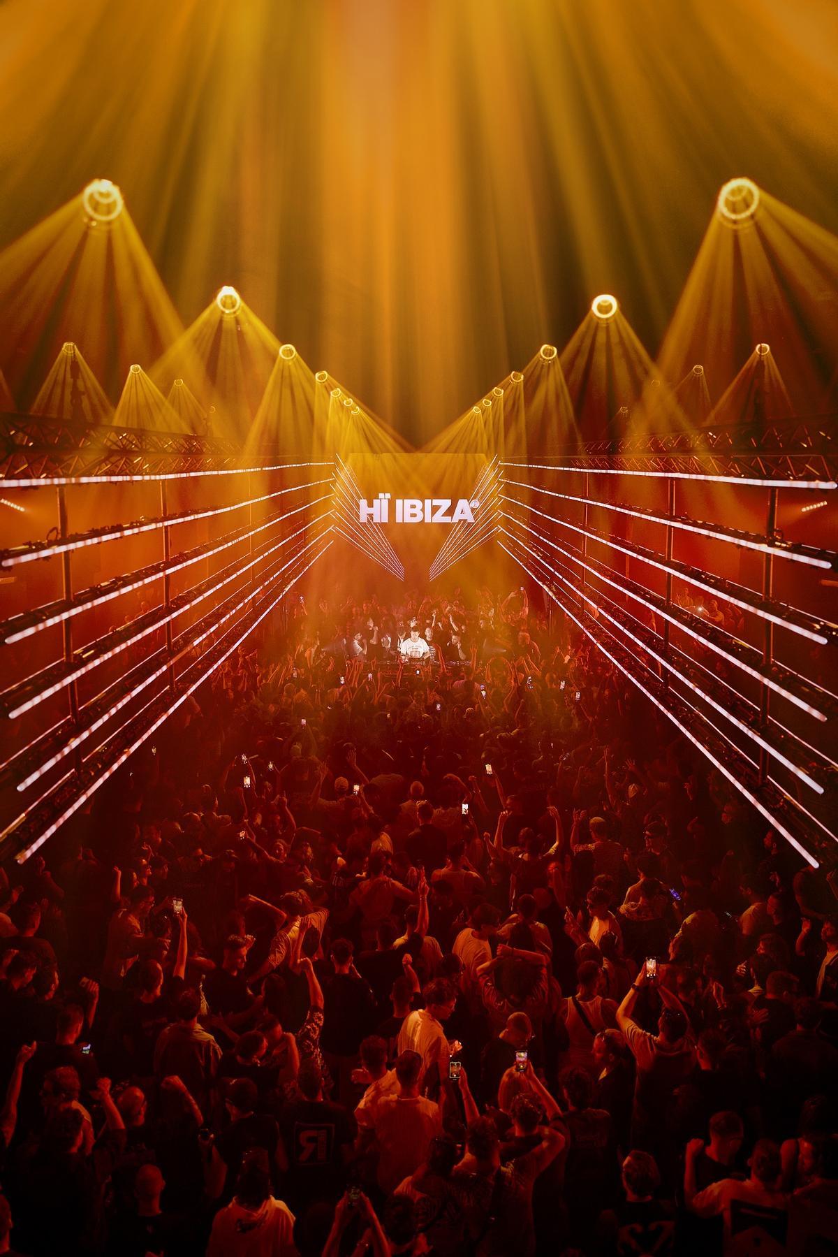 La pista de baile de Hï Ibiza.