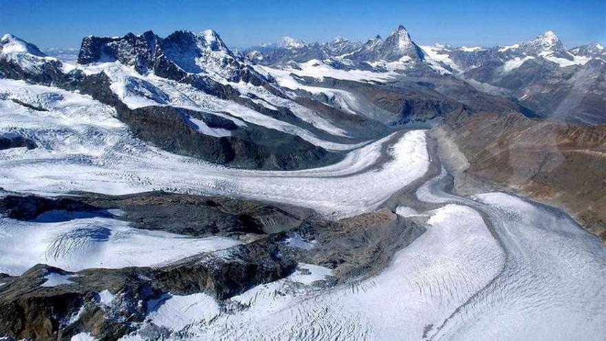 Los glaciares de los Alpes podrían perder el 90% de su volumen en 80 años