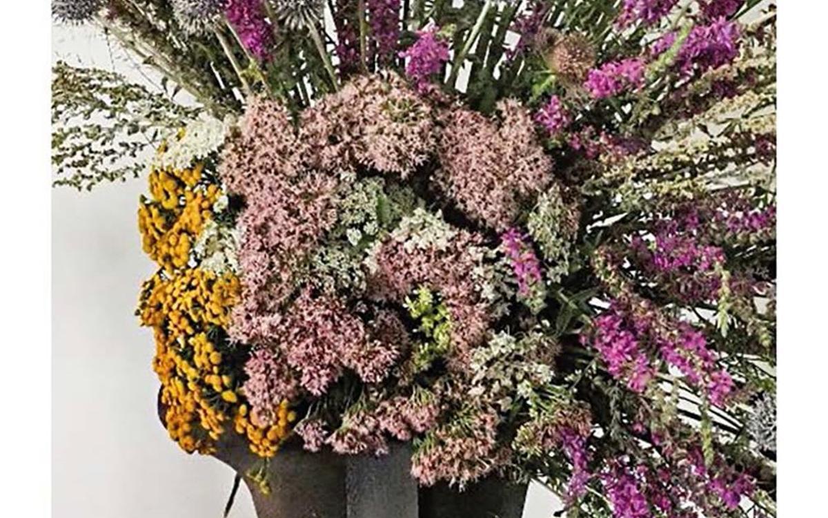 Un ram de flors dels premiats a Llivia