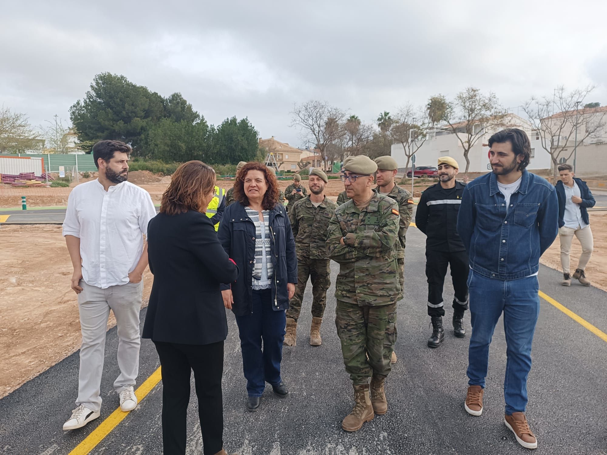 Loriguilla inaugura un nuevo puente provisional cinco meses después de la dana