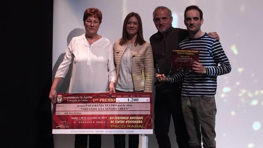 Paraskenia Teatro logra  el premio Paco Rabal