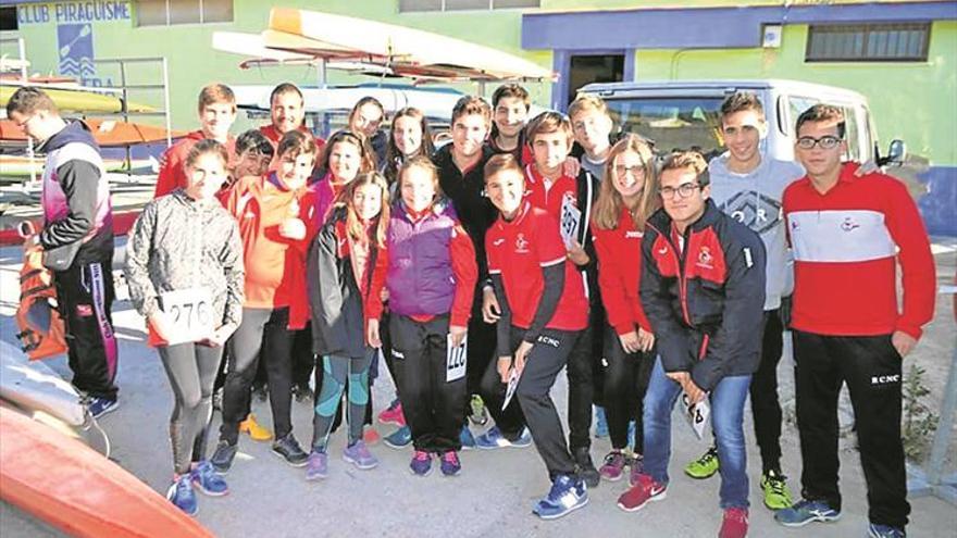 El RCN Castellón, con 25 palistas en la cita de Silla