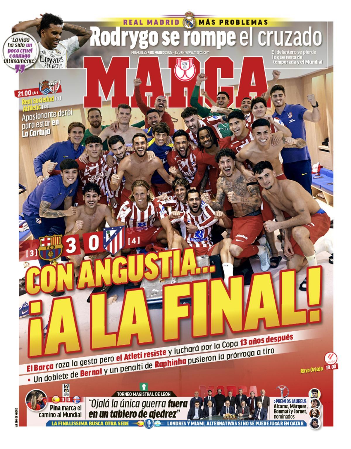 Estas son las portadas de la prensa deportiva de hoy Estas son las portadas de la prensa deportiva de hoy