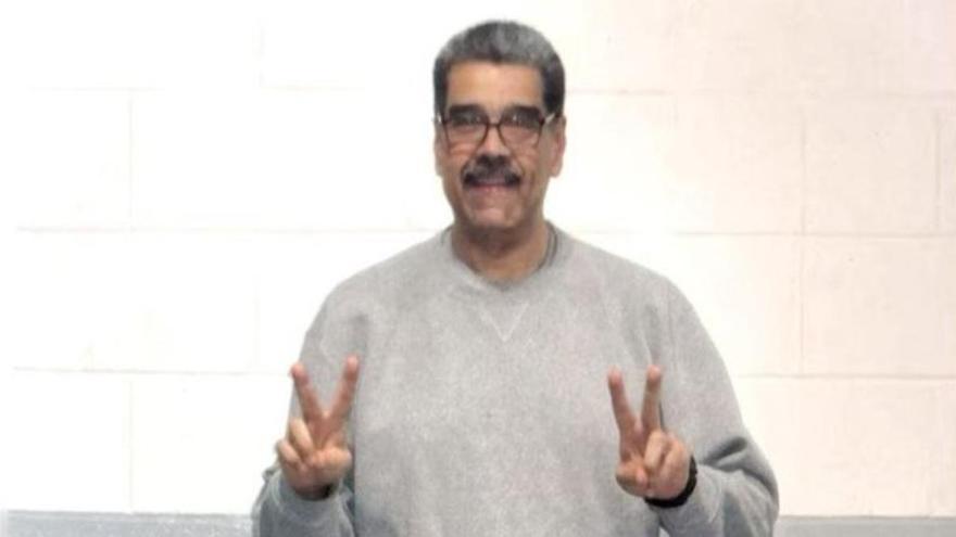 Maduro diffonde una fotografia di sé in carcere