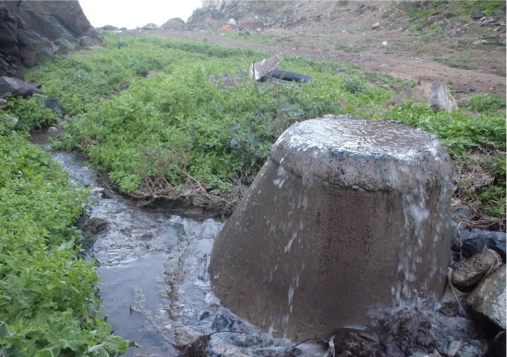 Aguas fecales en Tenoya