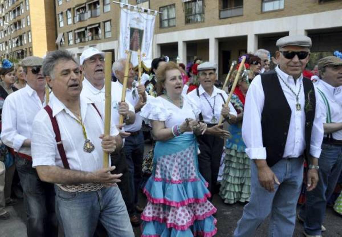 Imágenes de la celebración del Rocío
